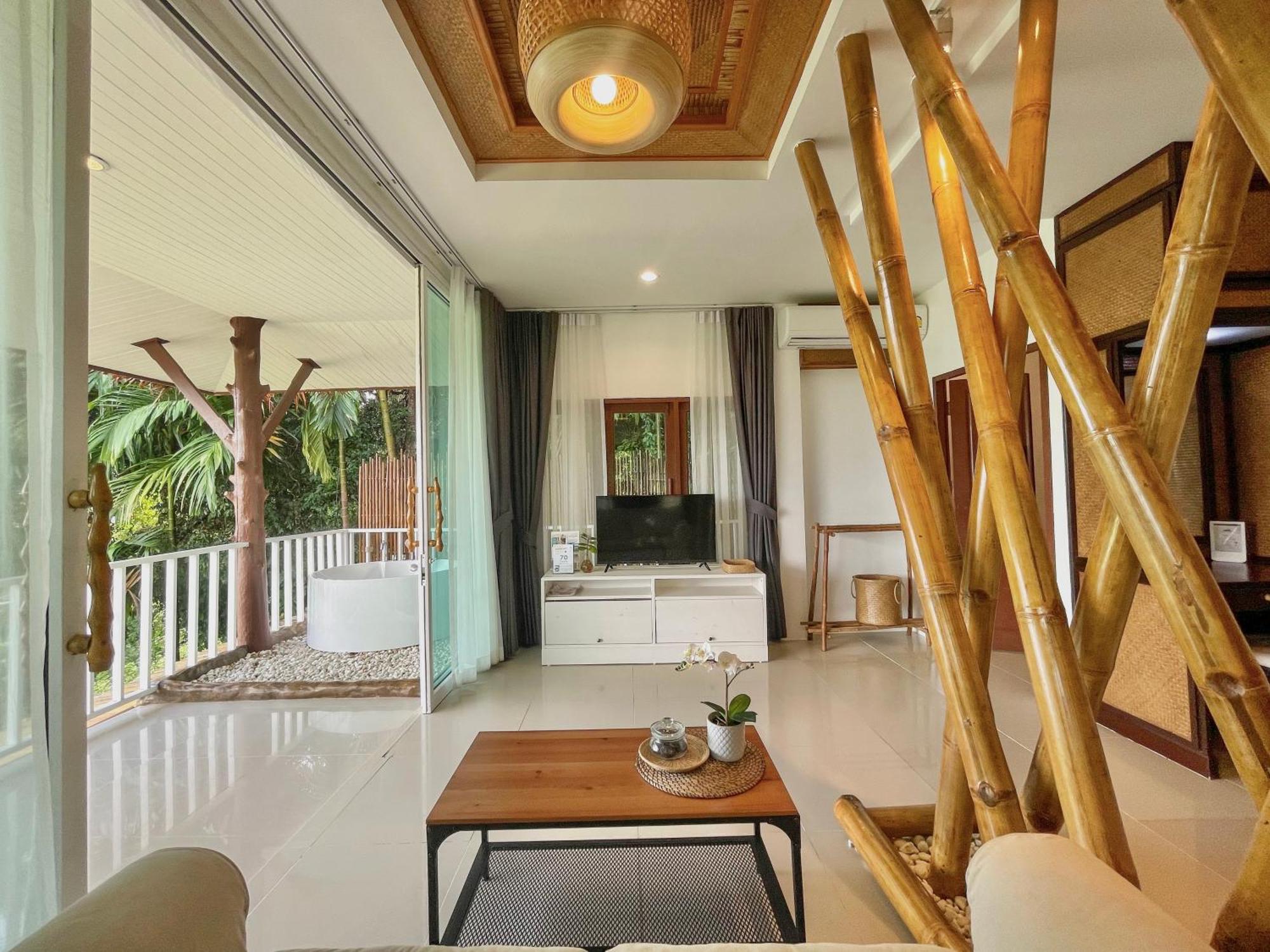 Ao Nang Baan Phuvara Retreat - Romantic Jacuzzi Mountain View Villas חדר תמונה