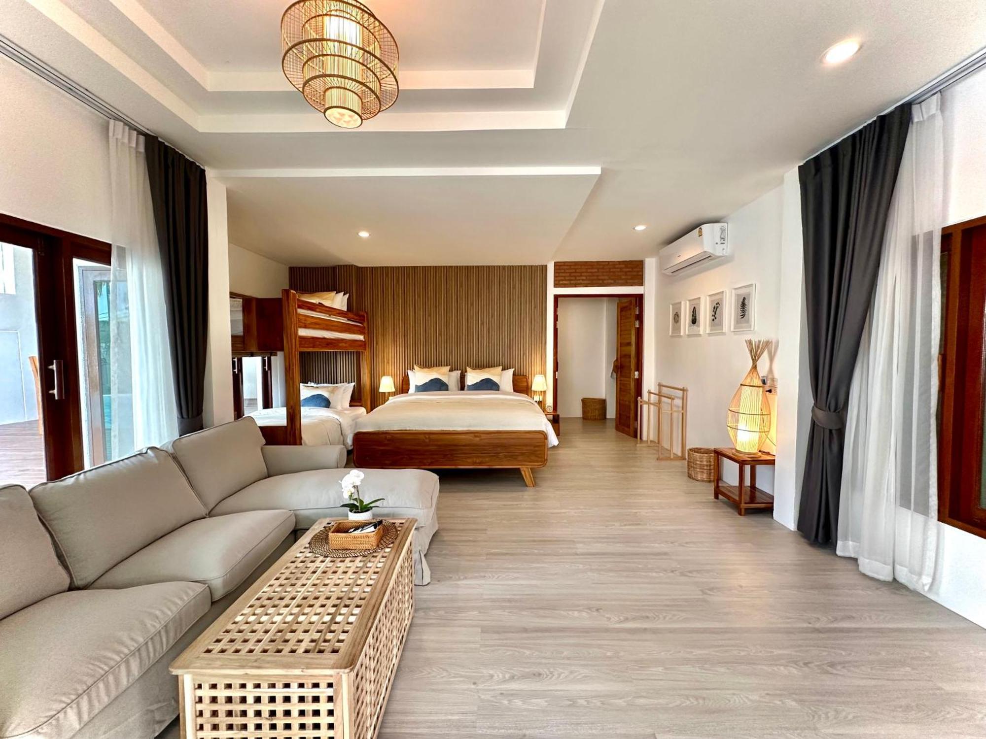 Ao Nang Baan Phuvara Retreat - Romantic Jacuzzi Mountain View Villas חדר תמונה