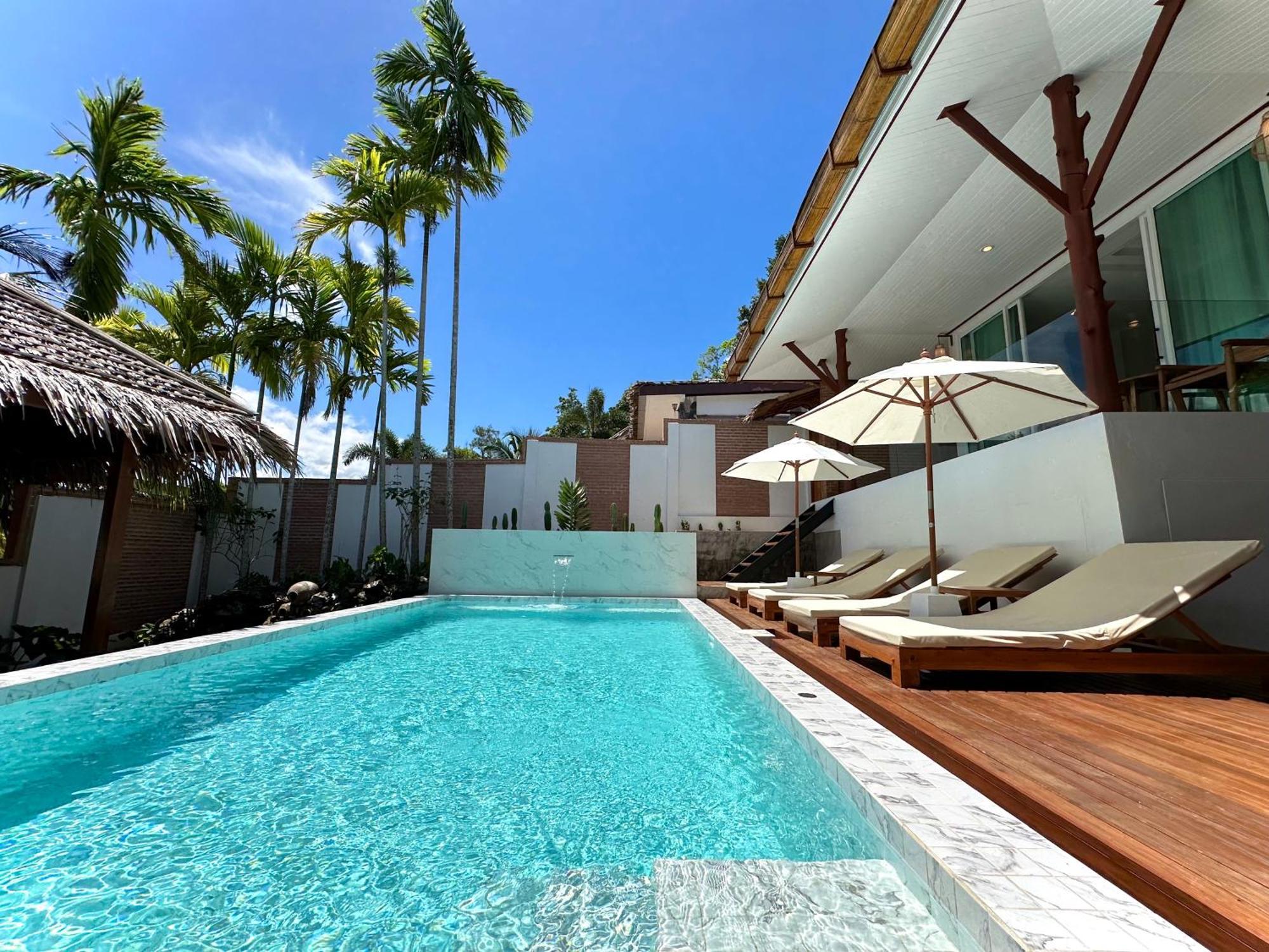 Ao Nang Baan Phuvara Retreat - Romantic Jacuzzi Mountain View Villas חדר תמונה
